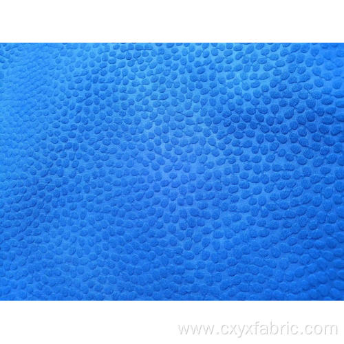 polyester dot emboss fabric for bedsheet